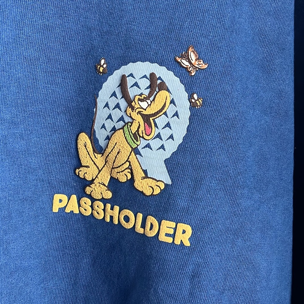 Disney Annual Passholder 2021 Flower & Garden Epcot Festival Spirit Jersey, NWOT - Picture 10 of 13